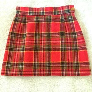 Vivienne Westwood plaid miniskirt ⚡️